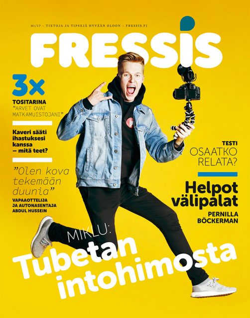 Fressis-lehden vuoden 2017 numeron kansikuva